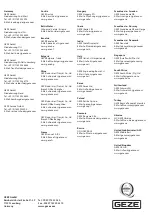 Preview for 44 page of GEZE ECturn Wiring Diagram