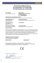 Предварительный просмотр 11 страницы GEZE GC 403 WDS Installation Instructions Manual