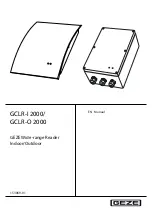 GEZE GCLR-I 2000 Manual preview