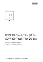 GEZE GCVR 300 T Assembly And Installation Instructions Manual preview