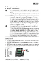 Preview for 5 page of GEZE GCVR 300 T Assembly And Installation Instructions Manual