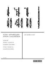 GEZE IQ lock AUT Installation Manual preview