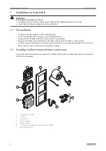 Предварительный просмотр 6 страницы GEZE SecuLogic RWS TZ 300 Installation And Commissioning Instructions With Wiring Diagram