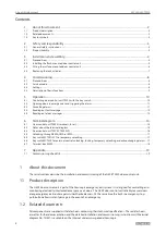 Preview for 2 page of GEZE SecuLogic TZ320 Installation And Commissioning Instructions With Terminal Diagram Brief Instructions