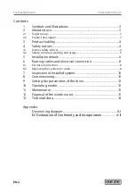 Предварительный просмотр 15 страницы GEZE Slimchain 230V AC Wiring Diagram