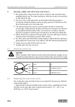 Предварительный просмотр 21 страницы GEZE Slimchain 230V AC Wiring Diagram