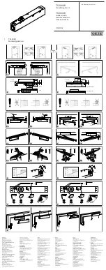 Предварительный просмотр 1 страницы GEZE TS 3000B Mounting Instructions