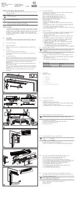 Предварительный просмотр 2 страницы GEZE TS 3000B Mounting Instructions