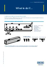 GEZE TS 4000 Troubleshooting Manual предпросмотр