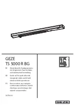 GEZE TS 5000 R Manual preview