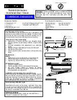 Предварительный просмотр 1 страницы GEZE TS4000 Installation Instructions