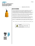 Предварительный просмотр 1 страницы GF 2751-7 Operating Instructions