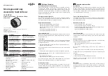 Preview for 1 page of GF COOL-FIT 4.0 d250 Assembly Instructions