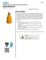 Предварительный просмотр 1 страницы GF DryLoc 2650 Operating Instructions