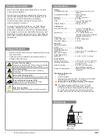 Предварительный просмотр 2 страницы GF DryLoc 2650 Operating Instructions