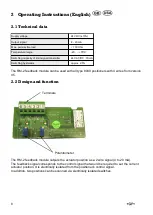 Preview for 8 page of GF DSR 500-1 Operating Instructions Manual