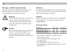 Preview for 2 page of GF JRG 7045.240 Operating And Maintenance Instructions Manual