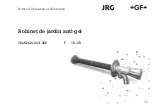 Preview for 15 page of GF JRG 7045.240 Operating And Maintenance Instructions Manual