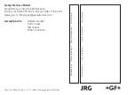 Preview for 60 page of GF JRG 7045.240 Operating And Maintenance Instructions Manual