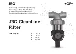 GF JRG CleanLine 1870.025 Operating And Maintenance Instructions Manual preview