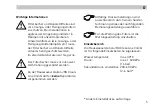 Preview for 5 page of GF JRG CleanLine Combi 1370.025 Operating And Maintenance Instructions Manual