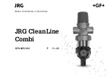 Preview for 11 page of GF JRG CleanLine Combi 1370.025 Operating And Maintenance Instructions Manual