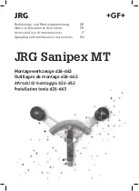 Предварительный просмотр 1 страницы GF JRG Sanipex MT Operating And Maintenance Instructions Manual