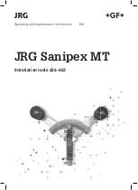 Предварительный просмотр 13 страницы GF JRG Sanipex MT Operating And Maintenance Instructions Manual