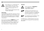 Preview for 4 page of GF JRGURED LF 1319 Operating And Maintenance Instructions Manual