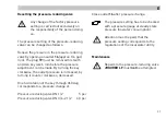 Preview for 31 page of GF JRGURED LF 1319 Operating And Maintenance Instructions Manual