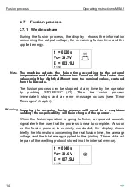 Preview for 16 page of GF MSA 2.0 Instruction Manual