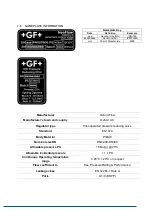 Preview for 9 page of GF NeoFlow DN200 Operating Instructions Manual