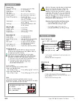 Preview for 3 page of GF Signet 2540 Operating Instructions Manual