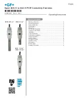 GF Signet 2839 Operating Instructions Manual предпросмотр