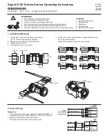 Preview for 1 page of GF Signet 3-2100-2H Operating Instructions Manual