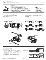 Preview for 3 page of GF Signet 3-2100-2H Operating Instructions Manual