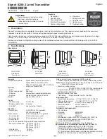 GF Signet 3-8250-2 Manual предпросмотр