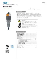 Предварительный просмотр 1 страницы GF Signet 3719 Operating Instructions Manual