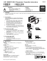 GF SIGNET 8350-3 Instructions Manual предпросмотр