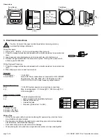 Предварительный просмотр 2 страницы GF SIGNET 8550-1 Instructions