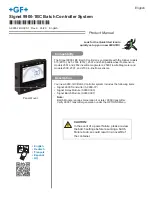 GF Signet 9900-1BC Product Manual preview