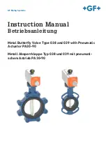 GF Type PA 30 FC/FO/DA Instruction Manual предпросмотр