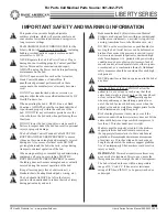 Preview for 4 page of GF Health Products Basic American Liberty Series Instructions For Use Manual