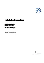 Preview for 1 page of GFA ELEKTROMATEN 10003286 10011 Installation Instructions Manual