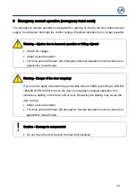 Предварительный просмотр 15 страницы GFA ELEKTROMATEN 10003840 10011 Installation Instructions Manual