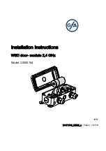 Preview for 1 page of GFA 30005154 Installation Instructions Manual