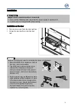 Предварительный просмотр 3 страницы GFA 30005154 Installation Instructions Manual