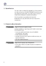 Preview for 6 page of GFA 30005854 Installation Instructions Manual