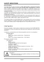 Preview for 4 page of GFA Elektromaten TS 956 Electrical Operating Instructions