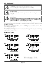 Preview for 11 page of GFA Elektromaten TS 956 Electrical Operating Instructions